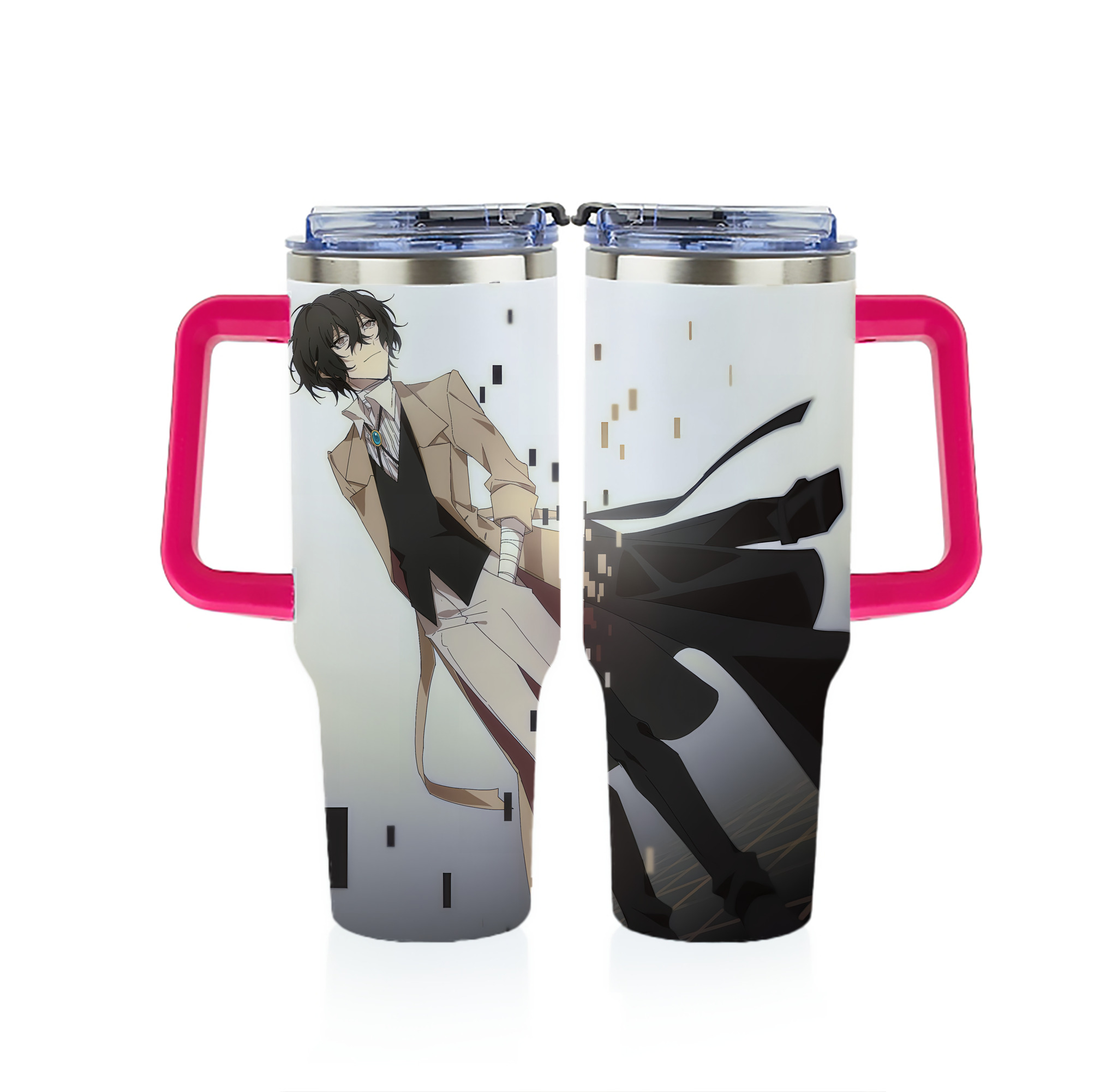 （画像用） 文豪ストレイドッグス Bungo Stray Dogs 1200ｍLフルプリント車用タンブラー